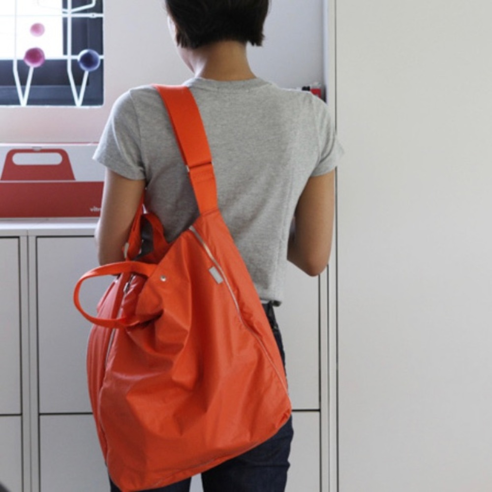 JOH & CO Ed Bag Duplex Vermillion-Orange